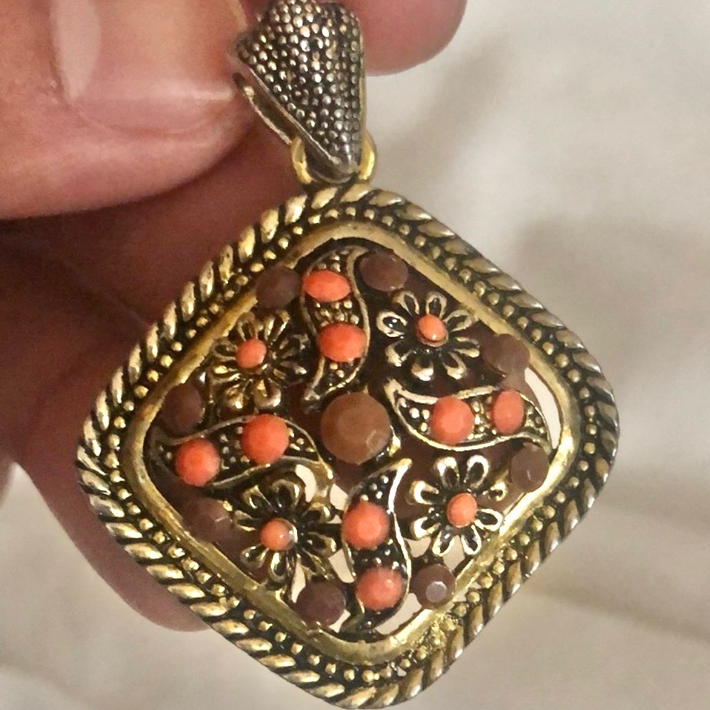 Orange Pendant